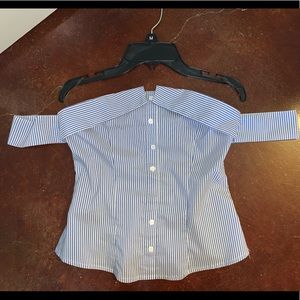 Off the shoulder shirt